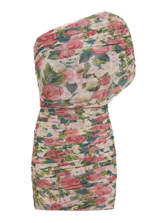  생로랑 미디 스커트 781340Y5I718290 Multicolour