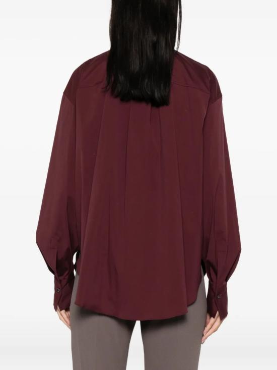 25FW 브루넬로 쿠치넬리 셔츠 M0091MY816C4242 Bordeaux - BRUNELLO CUCINELLI