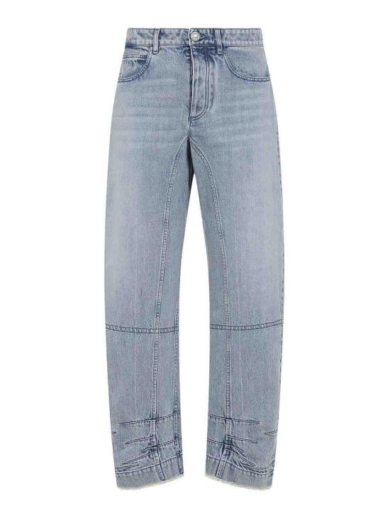 26SS 질샌더 스트레이트 팬츠 J02KA0332J46463481 Blue