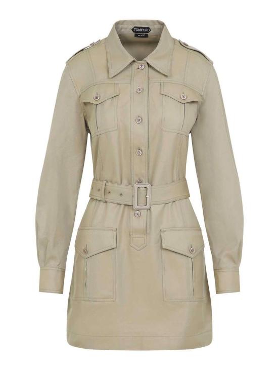 26FW 톰포드 숏 원피스 AB3431FAX1215FG710 Light Green