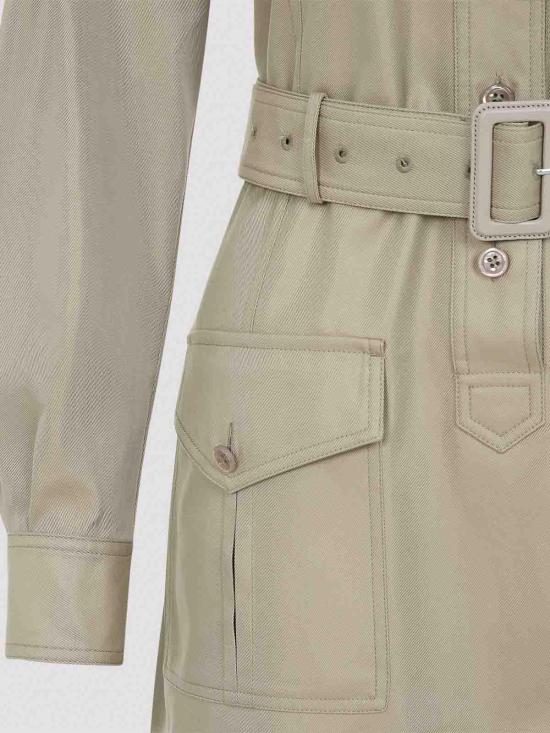 26FW 톰포드 숏 원피스 AB3431FAX1215FG710 Light Green - TOMFORD