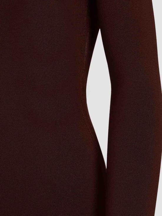 24FW 생로랑 숏 원피스 782641Y76EO2020 Dark Brown - SAINT LAURENT