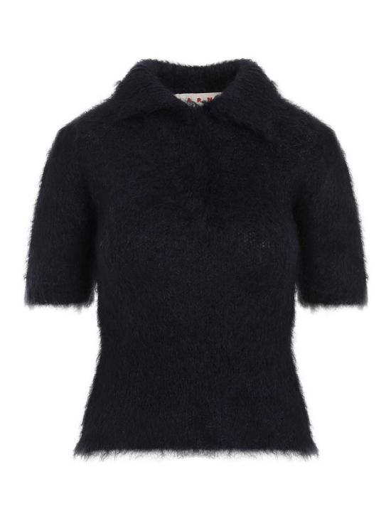  마르니 반팔 티셔츠 POMD0039E0UFU17200B82 Blue