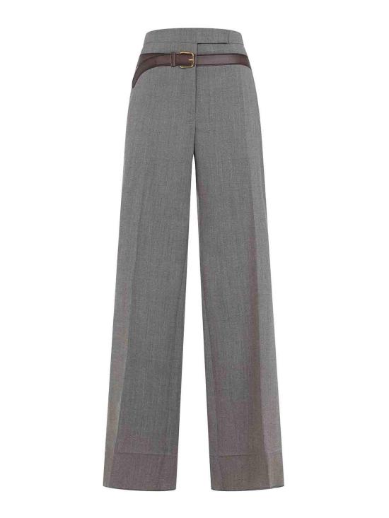 25FW 프라다 스트레이트 팬츠 P242JSOOO16NOF0572 Dark Grey