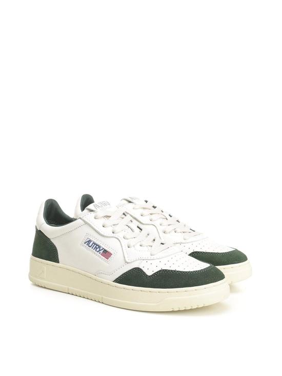 25FW 오트리 메달리스트 로우 스니커즈 AULMGS42 Green - AUTRY