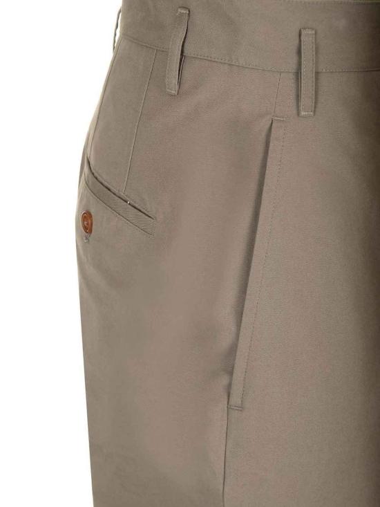 25FW 비비안웨스트우드 스트레이트 팬츠 2F01000LW00VKD409 Green - VIVIENNE WESTWOOD