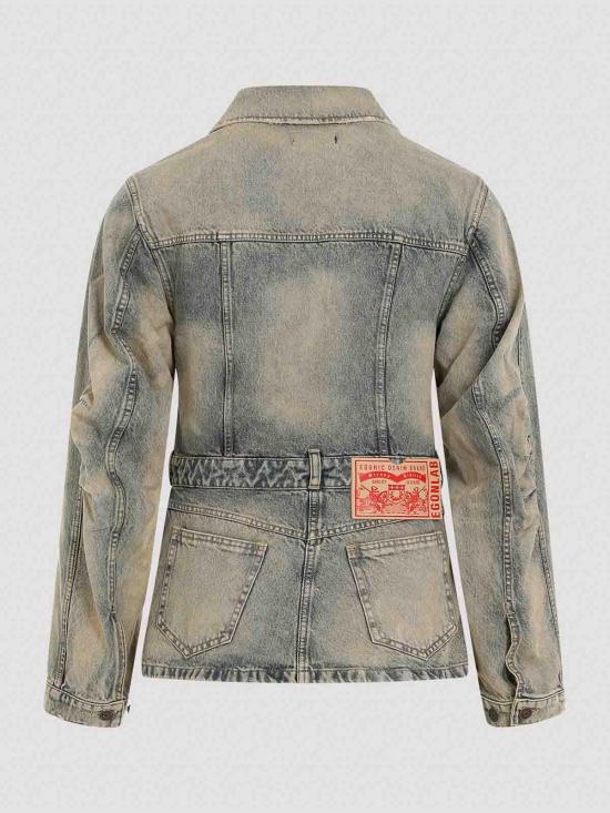  이곤랩 데님 자켓 SS24OU003BCHAMPAGNE Blue - EGONLAB