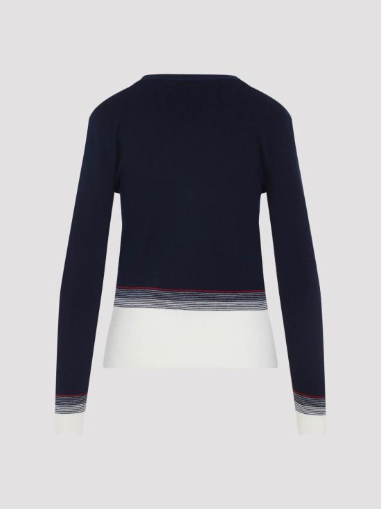  발렌티노 가라바니 가디건 7B3KA12A9GQ0W6 Dark Blue - VALENTINO GARAVANI