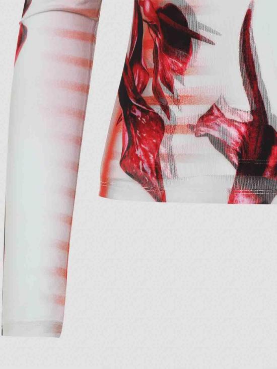 25SS 장 폴 고티에 긴팔 티셔츠 2533FTO264T581422030422030 Light Green - JEAN PAUL GAULTIER