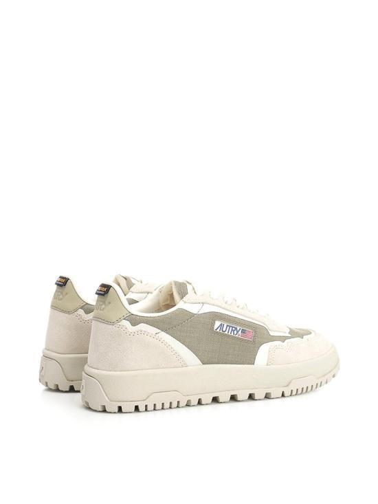 26SS 오트리 WILDPACE 로우 스니커즈 코듀라 앤 가죽 LDLWCO03 Multicolour - AUTRY