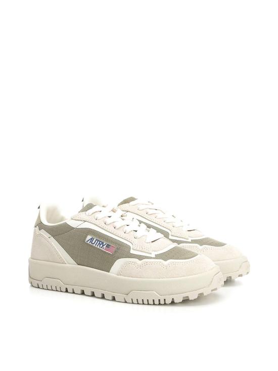 26SS 오트리 WILDPACE 로우 스니커즈 코듀라 앤 가죽 LDLWCO03 Multicolour - AUTRY