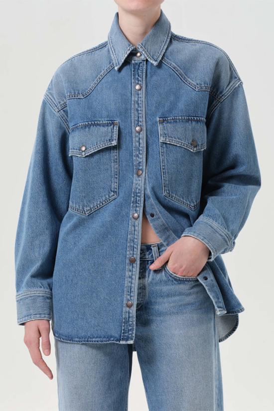  에이골디 데님 셔츠 아골데 로타 셔츠 등급 - AGOLDE