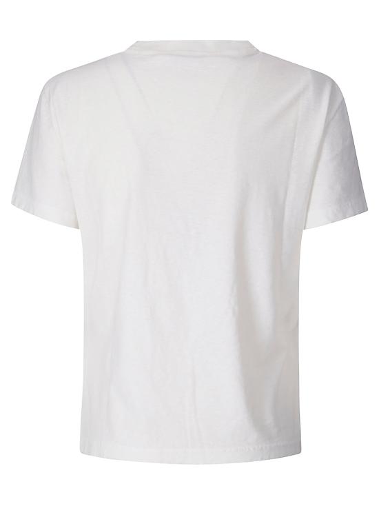 26SS 아크네 스튜디오 반팔 티셔츠 CL0397 AEG OFF WHITE - ACNE STUDIOS