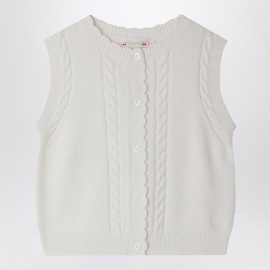 25FW [키즈] 봉쁘앙 티셔츠 P05GCAK00019VI White