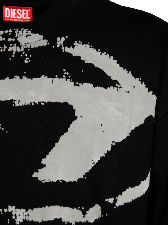 25FW 디젤 S 박스트 N5 스웨트셔츠 A130510DQAKS 9XX NERO - DIESEL