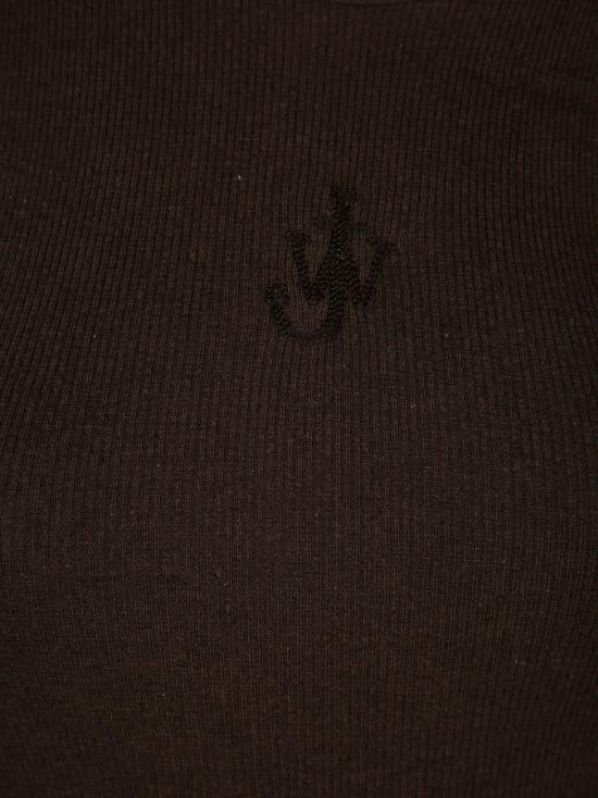 25FW JW앤더슨 롱 원피스 JD0043PG1841 687 DARK BROWN MELANGE MARRONE - JW ANDERSON