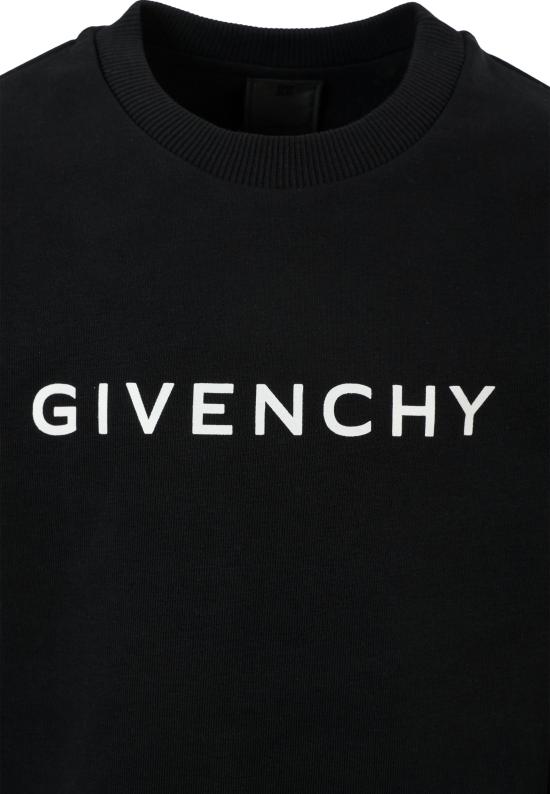 25FW [키즈] 지방시 트레이닝 상의 H30937 09B BLACK - GIVENCHY