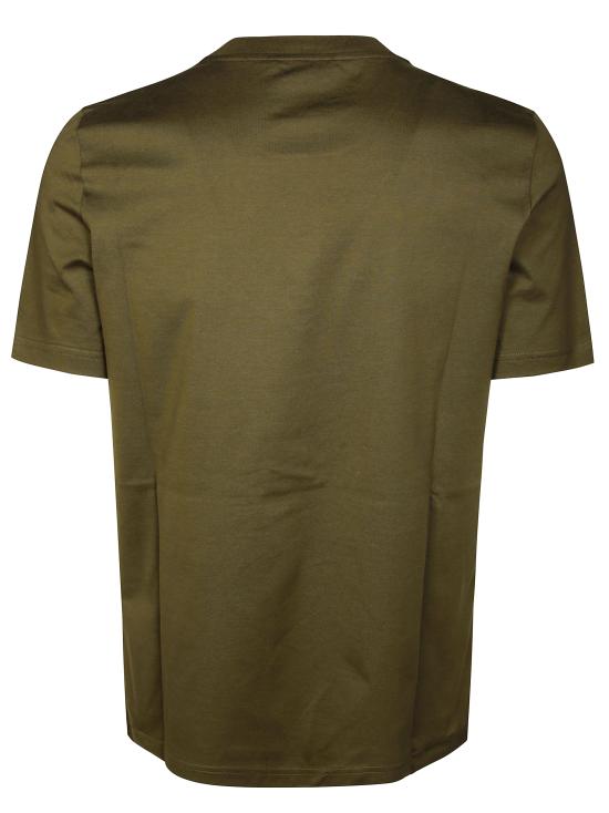 25FW 마르니 반팔 티셔츠 HUMU0198X0UTC446 00V58 VERDE - MARNI