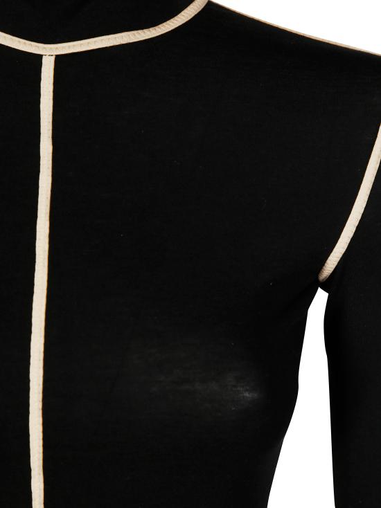 25FW MM6 메종마르지엘라 터틀넥 S52NH0038M20125 900 NERO - MM6 MAISON MARGIELA