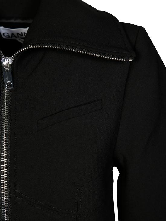 25FW 가니 숏 원피스 W0257 099 NERO - GANNI