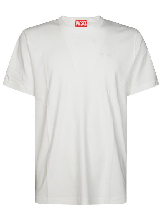 25FW 디젤 반팔 티셔츠 A166720AIJUT 141 BIANCO