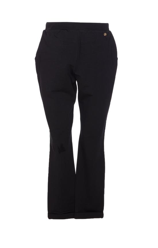 25FW 리우조 스트레이트 팬츠 TF5297FS090 22222 Black - LIU JO