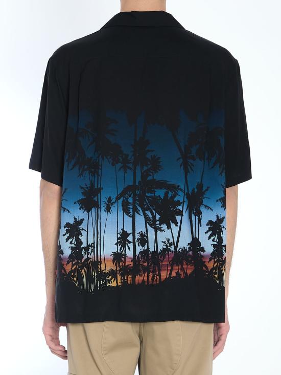 25SS 셀린느 반팔 셔츠 2C946D04014MC black - CELINE