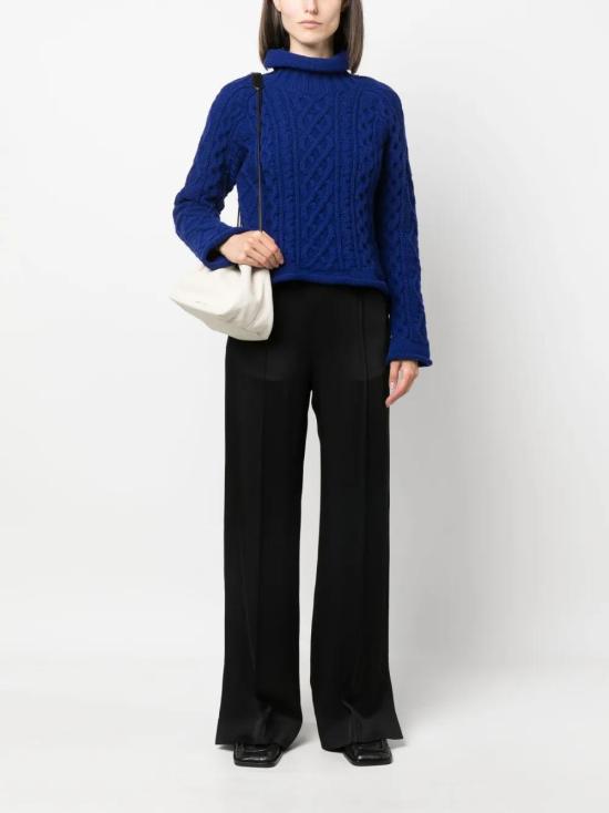  질샌더 스트레이트 팬츠 J02KA0180J76018 001 BLACK - JIL SANDER