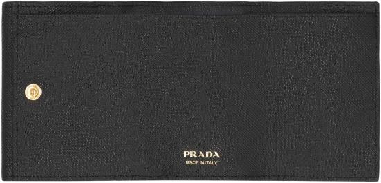 24FW 프라다 가죽소품 1MH042QHH F0002 BLACK - PRADA
