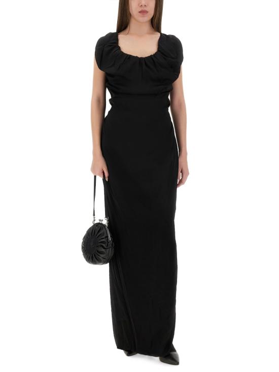 25FW 비비안웨스트우드 롱 원피스 1101039N W012YN401 BLACK - VIVIENNE WESTWOOD