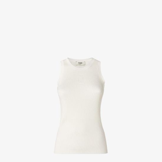  펜디 반팔 티셔츠 FZXD56 AUI4F08QQ WHITE