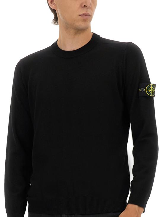 25FW 스톤 아일랜드 스웨터 5100071 S00C4V0029 BLACK - STONE ISLAND