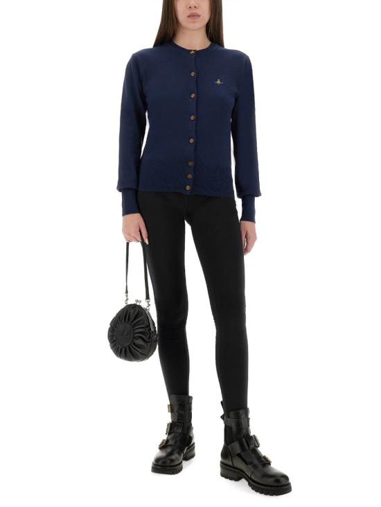 25FW 비비안웨스트우드 BEA 베아 니트 가디건  1803002P Y001VK410 BLUE - VIVIENNE WESTWOOD