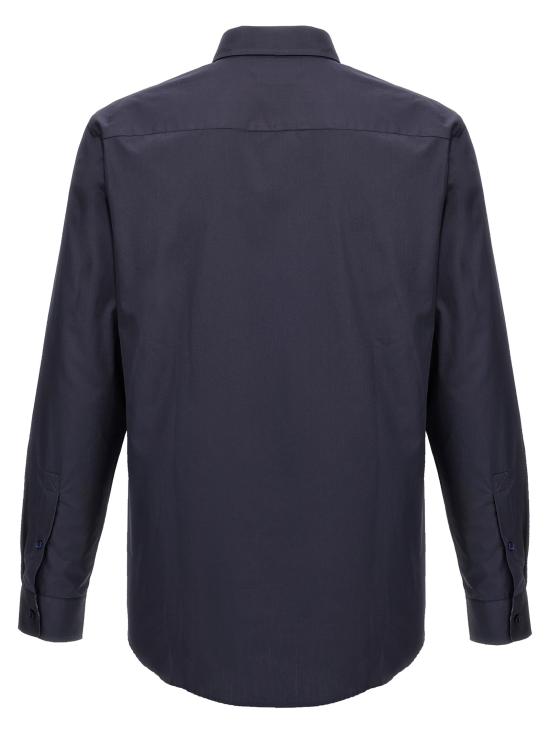 25FW 버버리 슬림핏 코튼 셔츠 8105133INDIGO Blue - BURBERRY