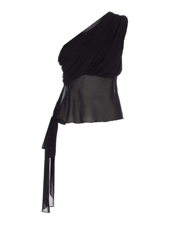 26FW 엘레 민소매 티셔츠 0029NERO BLACK