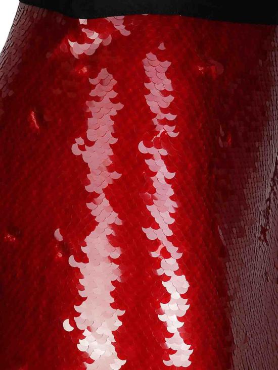  마리아 칼데라라 미디 스커트 T30439 Red - MARIA CALDERARA