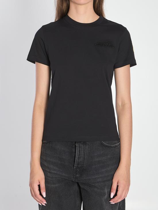 25FW 몽클레어 반팔 티셔츠 K20938C00019 BLACK