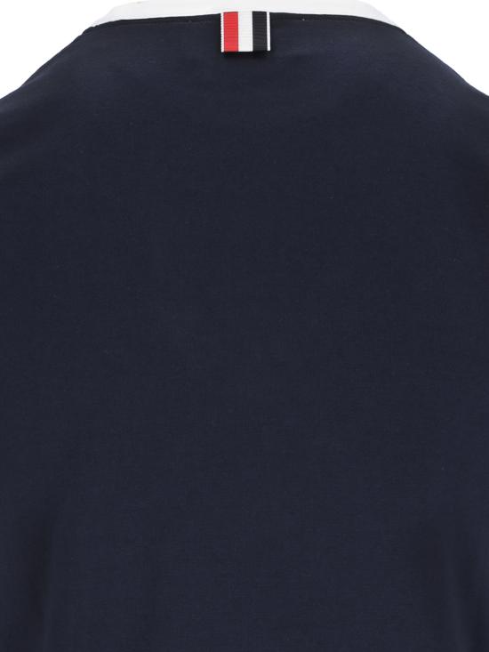 25FW 톰브라운 반팔 티셔츠 FJS075A 00042 415 Blue - THOM BROWNE