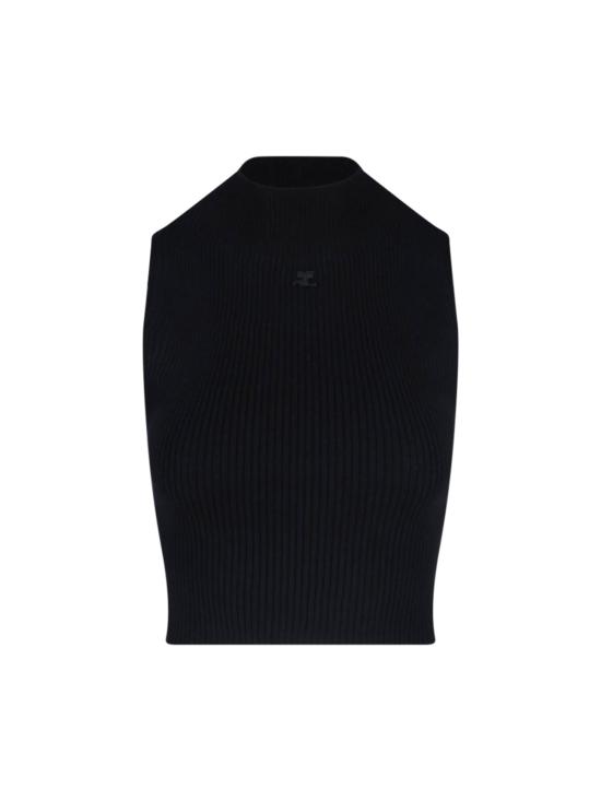 25SS 쿠레쥬 긴팔 티셔츠 225MTO402FI0049 9999 Black