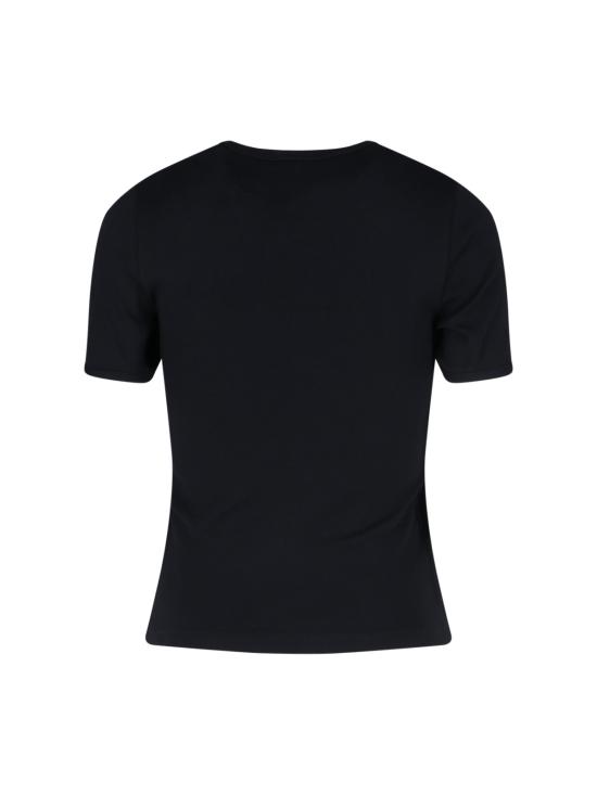 25SS 쿠레쥬 반팔 티셔츠 225JTS017JS0223 B177 Black - COURREGES