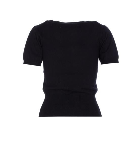 25FW 비비안웨스트우드 Bea 베아 니트 탑 1803002Q Y001VN401 Black - VIVIENNE WESTWOOD