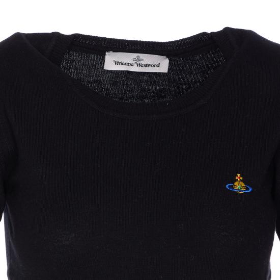 25FW 비비안웨스트우드 Bea 베아 니트 탑 1803002Q Y001VN401 Black - VIVIENNE WESTWOOD