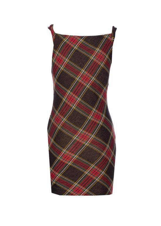 25FW 비비안웨스트우드 숏 원피스 1601004T J009TN204 Red - VIVIENNE WESTWOOD