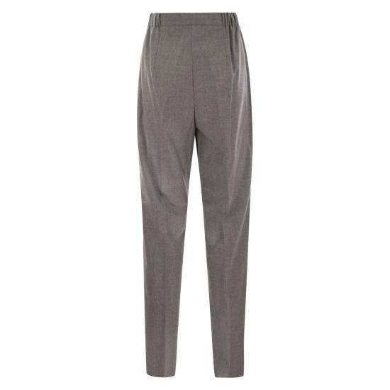 25FW 막스마라 스트레이트 팬츠 2521136181600 GREY - MAX MARA