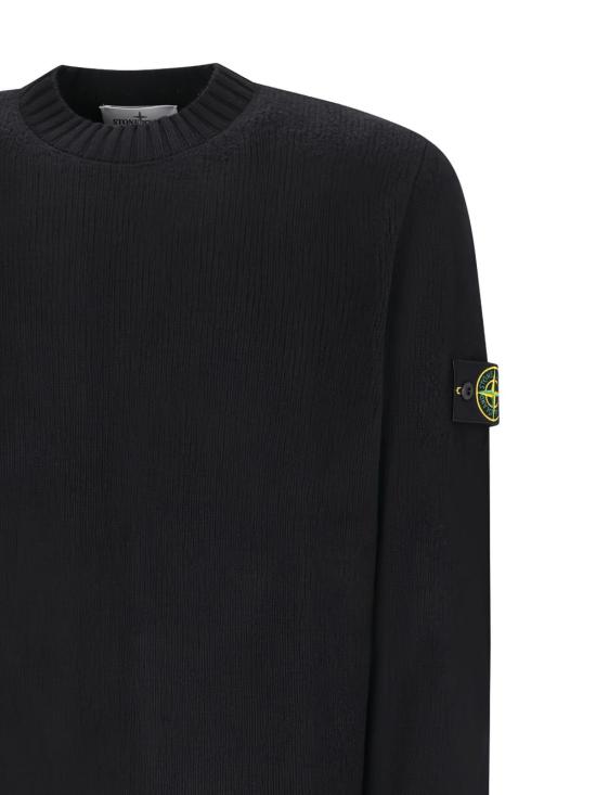 25FW 스톤 아일랜드 스웨터 K2S155100056 S00N2V0029 Black - STONE ISLAND