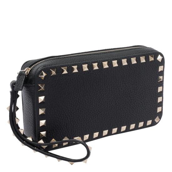 25FW 발렌티노 가라바니 클러치/파우치 P0AR3VSH0NO Black - VALENTINO GARAVANI