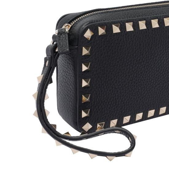 25FW 발렌티노 가라바니 클러치/파우치 P0AR3VSH0NO Black - VALENTINO GARAVANI