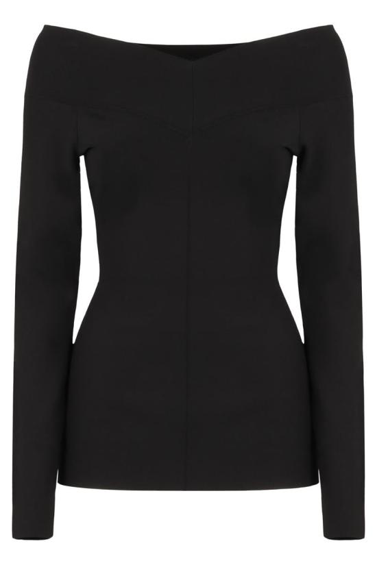 25FW 스텔라 맥카트니 탑 6K10683S2543 1000 Black