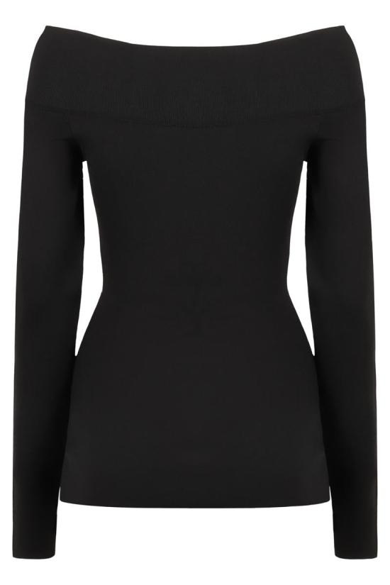 25FW 스텔라 맥카트니 탑 6K10683S2543 1000 Black - STELLA MCCARTNEY