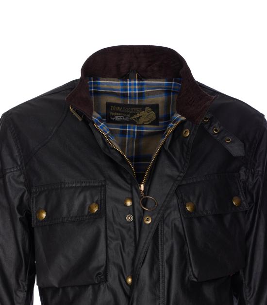 25FW 벨스타프 Trialmaster 트라이얼마스터 왁스 모터사이클 재킷 105310 BLACK Black - BELSTAFF